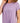 ID Ideology Women's Knot Front T Shirt Purple