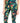 ID Ideology Women's Tropical Side Pocket 7/8 Leggings Black Size X-Small