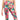 ID Ideology Women's Tropical Side Pocket 7/8 Leggings Pink