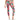 ID Ideology Women's Tropical Side Pocket 7/8 Leggings Pink
