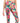 ID Ideology Women's Tropical Side Pocket Leggings Pink Size Large
