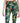 ID Ideology Women's Tropical Side Pocket Cropped Leggings Black Size X-Small
