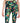 ID Ideology Women's Tropical Side Pocket Cropped Leggings Black Size Medium