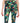 ID Ideology Women's Tropical Side Pocket Cropped Leggings Black Size X-Large