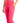 ID Ideology Women's Compression High Waist Side Pocket 7/8 Length Leggings Pink