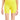 ID Ideology Women's Compression 7 Bike Shorts Yellow Size Small