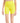 ID Ideology Women's Compression 7 Bike Shorts Yellow