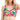 ID Ideology Women's Tropical Print Low Impact Sports Bra Pink Size Large
