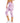 ID Ideology Women's Compression Side Pocket Crop Leggings Purple Size Medium