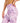 ID Ideology Women's Compression Side Pocket Crop Leggings Purple Size Medium
