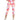 ID Ideology Women's Compression Dye Print Side Pocket Cropped Leggings Orange Size Small