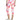 ID Ideology Women's Compression Dye Print Side Pocket Cropped Leggings Orange Size Small