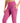 ID Ideology Women's Compression High Waist Side Pocket 7/8 Length Leggings Purple Size Small