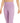 ID Ideology Women's Compression High Rise Side Pocket Cropped Leggings Purple Size X-Large