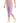 ID Ideology Women's Compression High Rise Side Pocket Cropped Leggings Purple Size X-Large