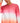 ID Ideology Women's Dip Dye Crewneck Top Orange Size Large
