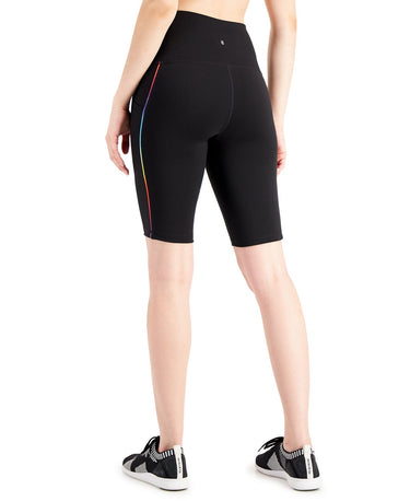 ID Ideology Women's Pride 10 Bike Shorts Black Size XX-Large