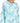 ID Ideology Women's Dye Slit Crewneck Top Blue Size Large