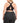 ID Ideology Women's Camo Print Medium Impact Sports Bra Black Size 2X