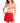 ID Ideology Women's Tornado Twist Sports Bra Red Size X-Small