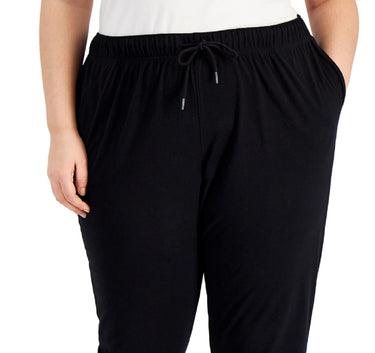 ID Ideology Women's Off Duty Jogger Pants Black Size 1X