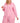 ID Ideology Women's Full Zip Hooded Jacket Pink Size 3X