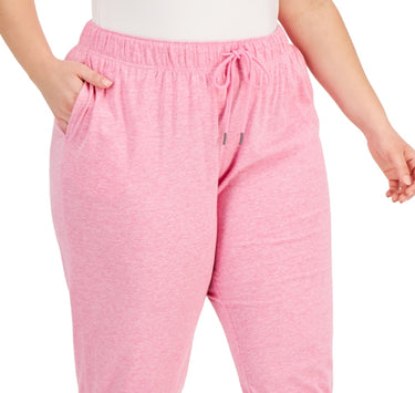 ID Ideology Women's Off Duty Jogger Pants Pink Size 1X