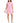 ID Ideology Women's Retro Recycled Dress Pink Size Large
