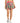 ID Ideology Women's Tropical Printed Pleated Skort Pink Size X-Small