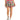 ID Ideology Women's Tropical Printed Pleated Skort Pink