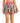 ID Ideology Women's Tropical Printed Pleated Skort Pink