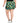 ID Ideology Women's Tropical Print Running Shorts Black Size 2X