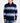Sun + Stone Men's Deacon Horizontal Striped Shawl Sweater Blue Size Medium