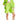 Topshop Women's Light Green Drawstring Shorts