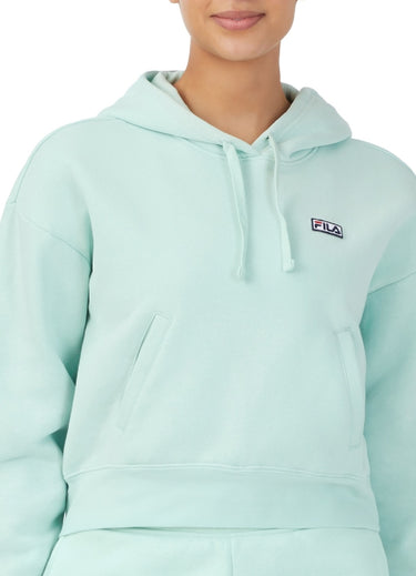 Fila Women's Marina Fleece Hoodie Green Size X-Small