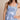 Southern Tide - Leighton Blue Palms Seersucker Tie Back Maxi Dress