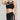 Yelete - Curves Confidence Striped Workout Sports Bra