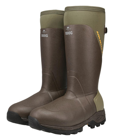 Muddy Outdoors DV8 17 1000 Gram Insulated Rubber Boots Men's Size 9 Clay