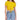 BCBGeneration Women's Fitted Short Sleeve Keyhole Drawstring Tie Crop Top, Golden Rod, Medium
