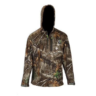 EO Element Outdoors Mens Prime Series Quarter Zip Quarter Zip Jacket Realtree Edge 2XLarge