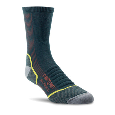 Farm to Feet Damascus MW 34 Unisex Crew Merino Wool Hiking Socks Green Gables X Large
