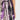 INC Womens Tie-Dye High Rise Casual Shorts Purple S