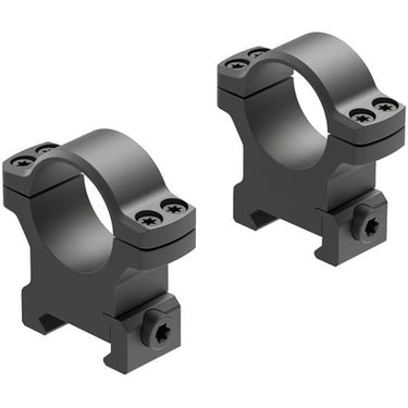 Leupold 175118 BackCountry Cross-Slot Ring Set 1 Diam High Aluminum Black Matte