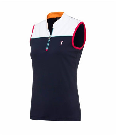 Golfino - WOMEN'S VIBRANT SHORT SLEEVELESS TROYER