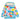 Mini Boden Kids' Fleece Lined Zip Hoodie in Multi Painted Floral, Size 2-3Y