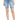 NYDJ Ella Side Slit Denim Shorts in Maele - Size 16