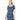 Pendleton Women's Short Sleeve Cotton Sweaterdress Blue Size Large