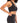 Body Wrappers - Recycled Polyester Shirred Front Racerback Sports Bra