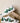 Alepel - WOMEN'S GREEN PALM SNEAKERS