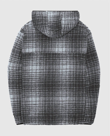 Starter - Men's Pittsburgh Steelers Gus Plaid Sherpa Pullover Jacket
